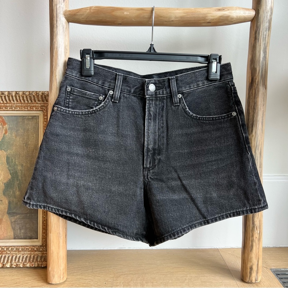 Aritzia - Denim Forum The '90s A-Line Hi-Rise Thigh Jean Short